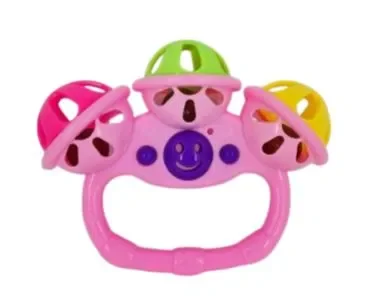 TK-AB8863 BRINQUEDO CHOCALHO DE PLASTICO 13X10X2CM Atacado