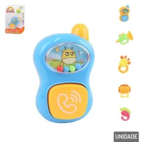 Chocalho para Bebê de Plástico Modelos Sortidos Atacado