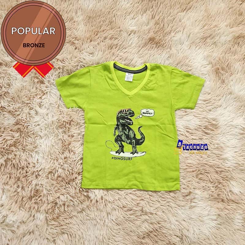 Camisa Gola V Infantil Personagens Atacado