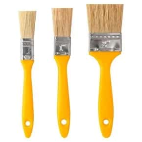 Pincel para Pintura 3 Peças Cabo de Plástico Atacado