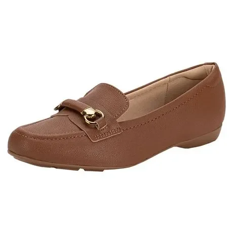 Mocassim Feminino Modare 70161004 Camel Atacado