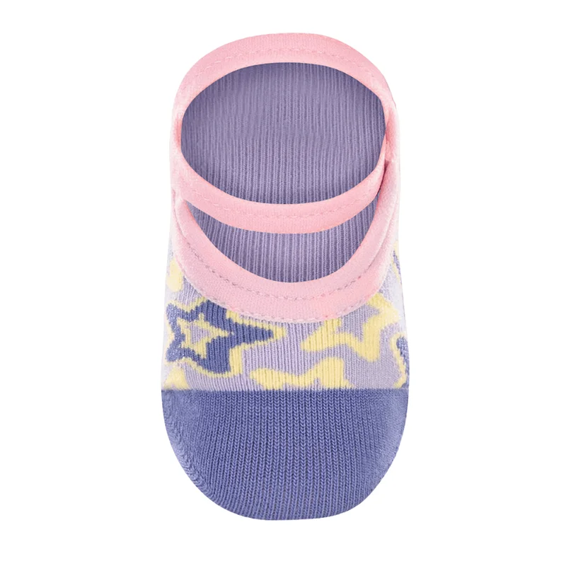 Meia Lupo Sapatilha Recem Nascido Colors 2011-082 Atacado