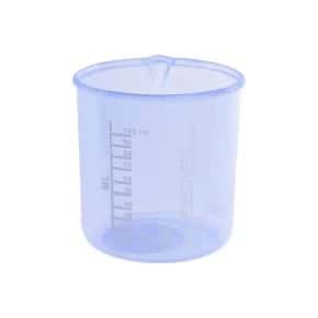 Copo Medidor de Plástico 100ml Azul Atacado