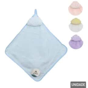 Toalha de Poliéster Infantil 30x30cm Naninha Color Atacado