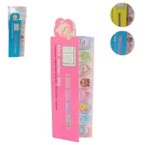 Marcador de Páginas 120 Folhas 8 Modelos Sortidos Atacado