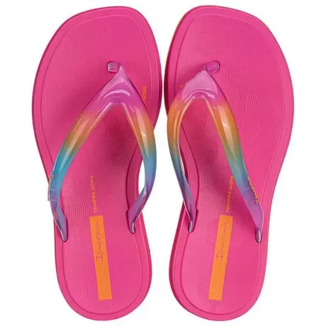 Chinelo Infantil Feminino Glow Trendy Ipanema 27422 Rosa Atacado