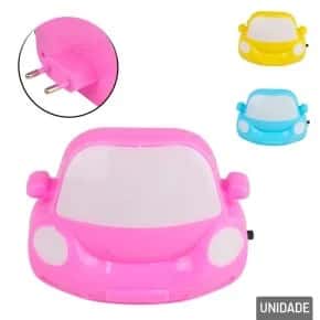 Luminária de Tomada Bivolt Carro Color Atacado