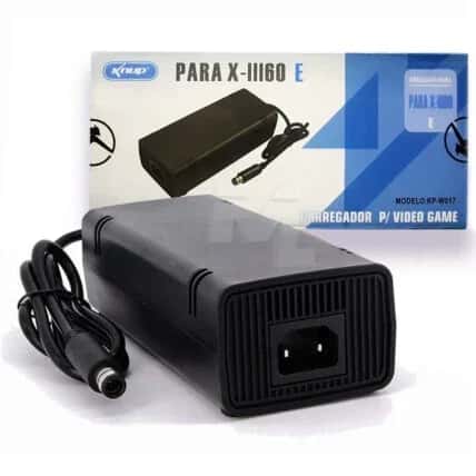 Fonte de Alimentação para X-Box 360 Super Slim Bivolt KNUP - KP-W017 Atacado