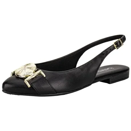 Sapato Feminino Mule Beira Rio 41341018 Preto/Bege Atacado