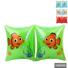 Boia de Braço Inflável 23x13cm Fundo do Mar Atacado