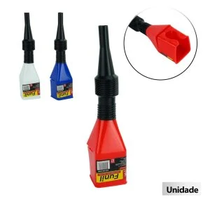 Funil para Galão de Combustível Flexível Color Atacado