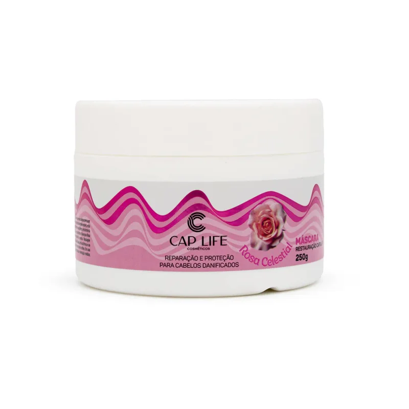 Mascára Capilar Rosa Celestial 300ml Cap Life