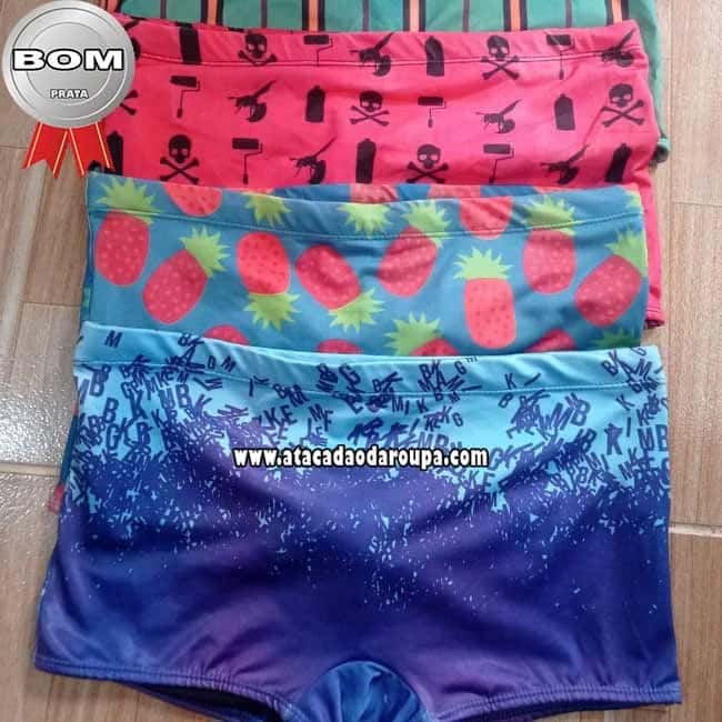 Sungas Moda Praia Microfibra Atacado