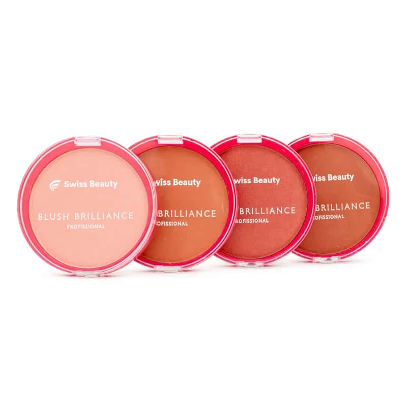 Blush Brilliance Cor 01 a 04 10g 24un Swiss Beauty
