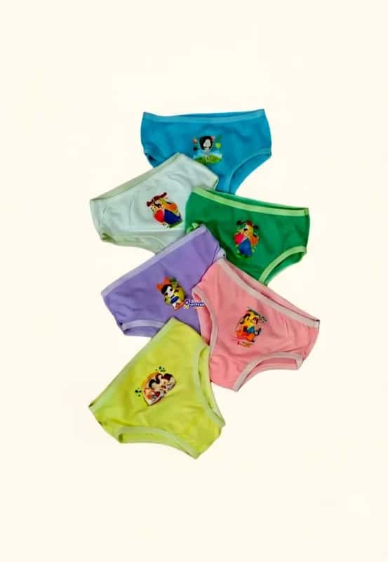 Calcinha infantil Algodão Personagens Atacado