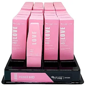Primer HD Pré Maquiagem Facial Max Love Atacado Box 36 Unidades ML222