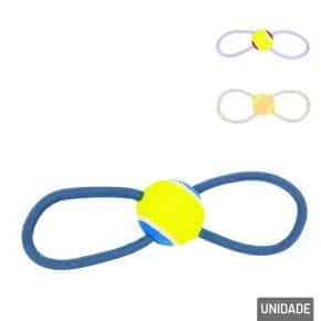 Mordedor para Pet Corda com Bola 30cm Color Atacado